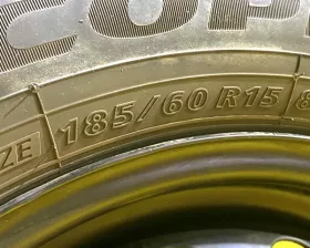 Колеса на дисках Toyota 5x100 c шинами Bridgestone 185/60R15