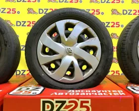 Колеса на дисках Toyota 5x100 c шинами Bridgestone 185/60R15