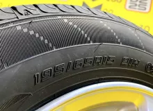 Колеса на дисках Toyota 5x100, 5x114.3 c шинами Dunlop 195/65R15