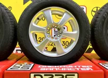 Колеса на дисках Toyota 5x100, 5x114.3 c шинами Dunlop 195/65R15
