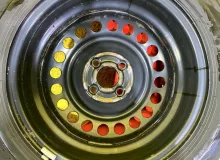 Колеса на дисках Honda 4x100 c шинами Dunlop 185/60R15