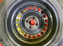 Колеса на дисках Honda 4x100 c шинами Dunlop 185/60R15