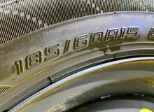 Колеса на дисках Honda 4x100 c шинами Dunlop 185/60R15