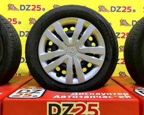 Колеса на дисках Honda 4x100 c шинами Dunlop 185/60R15