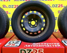 Колеса на дисках Toyota 5x100 c шинами Bridgestone 185/60R15
