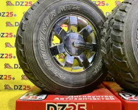 Колеса на дисках Hummer 6x139.7 c шинами Dunlop 255/85R16
