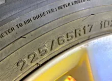 Колеса на дисках Toyota 5x114.3 c шинами Dunlop 225/65R17