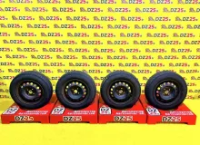 Колеса на дисках Toyota 4x100 c шинами Goodyear 155/80R14