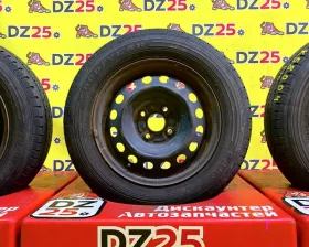 Колеса на дисках Toyota 4x100 c шинами Goodyear 155/80R14