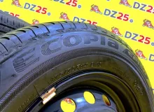 Колеса на дисках Toyota 4x100 c шинами Bridgestone 175/70R14