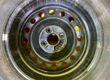 Колеса на дисках Toyota 4x100 c шинами Bridgestone 175/70R14