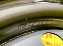 Колеса на дисках Toyota 4x100 c шинами Bridgestone 175/70R14