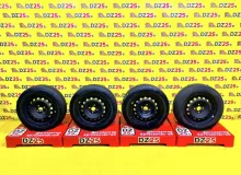Колеса на дисках Toyota 4x100 c шинами Bridgestone 175/70R14