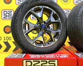 Колеса на дисках Subaru 5x100 c шинами Yokohama 225/60R17