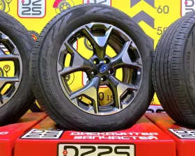 Колеса на дисках Subaru 5x100 c шинами Yokohama 225/60R17