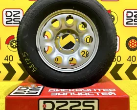Колесо на диске Suzuki 5x139.7 c шиной Bridgestone 195/80R15