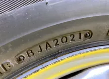Колесо на диске Toyota 5x114.3 c шиной Bridgestone 215/65R16