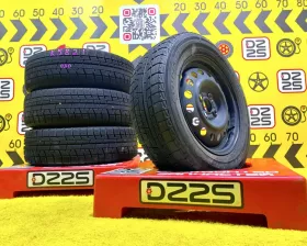 Колеса на дисках Nissan 4x100 c шинами Yokohama 195/65R15