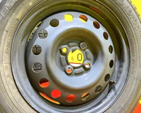 Колеса на дисках Nissan 4x100 c шинами Yokohama 195/65R15