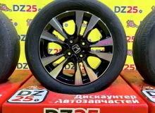Колеса на дисках Honda 4x100 c шинами Bridgestone 185/60R15