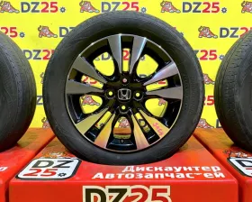 Колеса на дисках Honda 4x100 c шинами Bridgestone 185/60R15