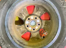 Колеса на дисках Honda 5x114.3 c шинами Dunlop 185/65R15