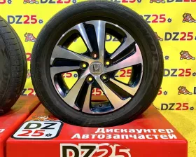 Колеса на дисках Honda 5x114.3 c шинами Dunlop 185/65R15