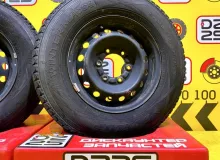 Колеса на дисках Toyota 6x139.7 c шинами Dunlop 195/80R15