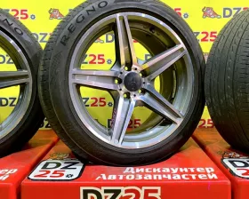 Колеса на дисках Mercedes-Benz 5x112 c шинами Bridgestone 235/45R18