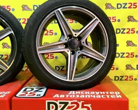 Колеса на дисках Mercedes-Benz 5x112 c шинами Bridgestone 235/45R18
