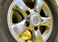 Колеса на дисках Toyota 5x150 c шинами Dunlop 275/70R16