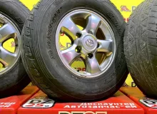 Колеса на дисках Toyota 5x150 c шинами Dunlop 275/70R16