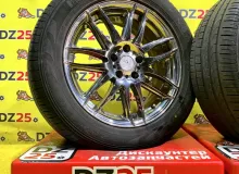 Колеса на дисках Work 5x114.3 c шинами Pirelli 235/55R18
