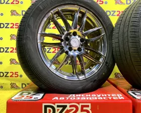 Колеса на дисках Work 5x114.3 c шинами Pirelli 235/55R18