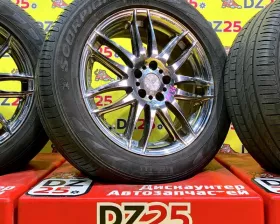 Колеса на дисках Work 5x114.3 c шинами Pirelli 235/55R18