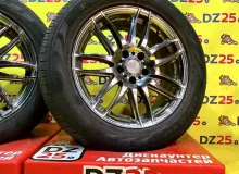 Колеса на дисках Work 5x114.3 c шинами Pirelli 235/55R18