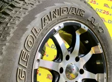 Колеса на дисках MKW 6x139.7 c шинами Yokohama 265/70R17