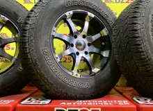Колеса на дисках MKW 6x139.7 c шинами Yokohama 265/70R17