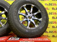 Колеса на дисках MKW 6x139.7 c шинами Yokohama 265/70R17
