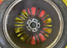 Колеса на дисках Mercedes-Benz 5x112 c шинами Bridgestone 245/45R18