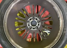Колеса на дисках Mercedes-Benz 5x112 c шинами Bridgestone 245/45R18