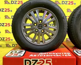 Колеса на дисках Toyota 5x114.3 c шинами Bridgestone 195/65R15