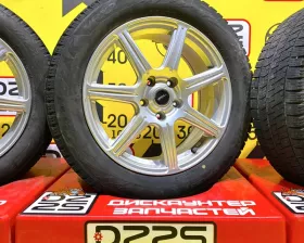 Колеса на дисках Bridgestone Toprun 5x114.3 c шинами Bridgestone 215/55R17