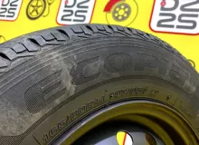 Колесо на диске Nissan 4x114.3 c шиной Bridgestone 165/80R14