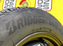 Колесо на диске Nissan 4x114.3 c шиной Bridgestone 165/80R14