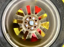 Колеса на дисках Toyota 5x114.3 c шинами Continental 215/55R17