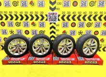 Колеса на дисках Toyota 5x114.3 c шинами Continental 215/55R17