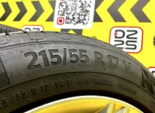Колеса на дисках Toyota 5x114.3 c шинами Continental 215/55R17