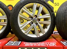 Колеса на дисках Toyota 5x114.3 c шинами Continental 215/55R17