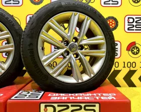 Колеса на дисках Toyota 5x114.3 c шинами Continental 215/55R17